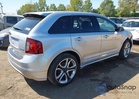 2013 Ford Edge Sport from USA, damaged, VIN 2FMDK3AK1DBA33215